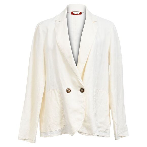 Max Mara Jackets & Blazers - Max & Co. Blazer in Cream Linen